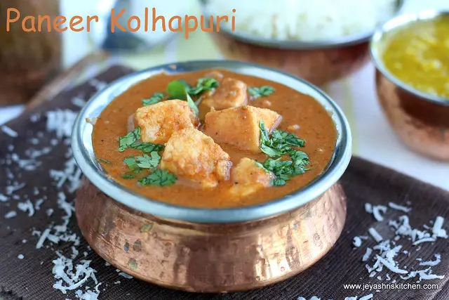 Paneer Kolhapuri 2