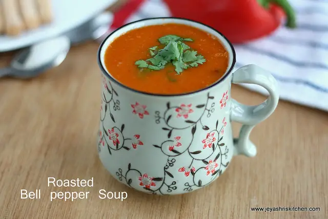 Bell pepper soup 2