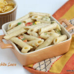 pasta in white sauce 2