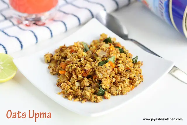 Oats upma 4