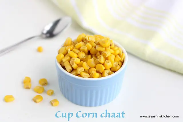 Cup Corn chaat 1