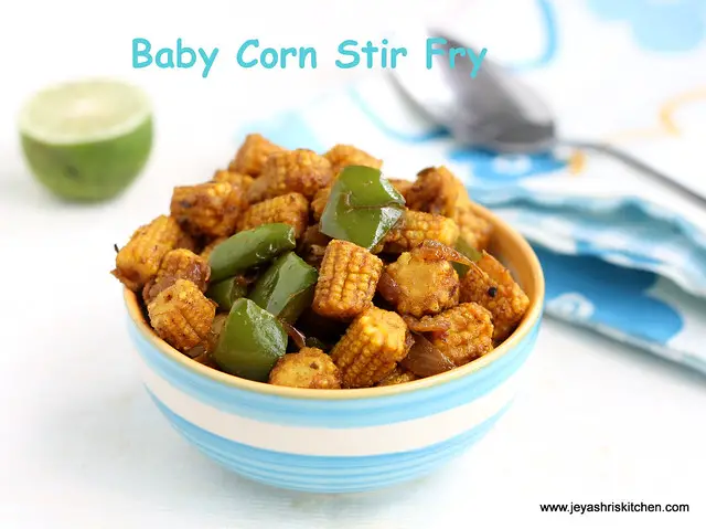 Baby corn stir fry 2