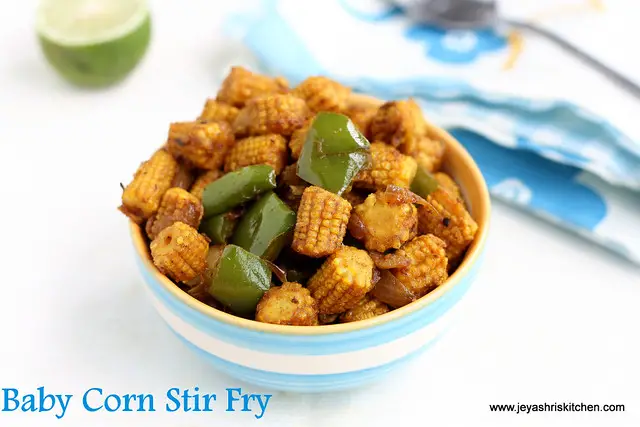 Baby corn stir fry 3