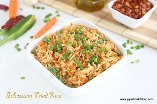 Schezwan rice