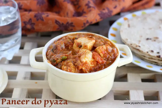 paneer do pyaza 