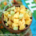 thai cucumber and pineapple salad 2