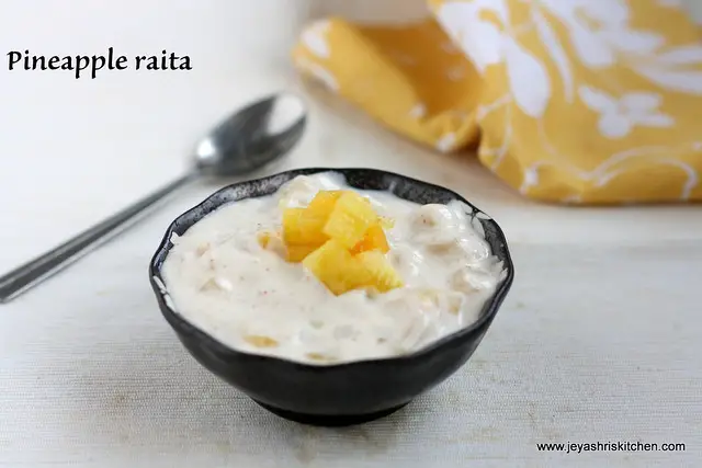 Pienapple raita