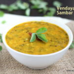 Methi leaves Sambar 3