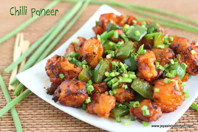 Chilli paneer 3