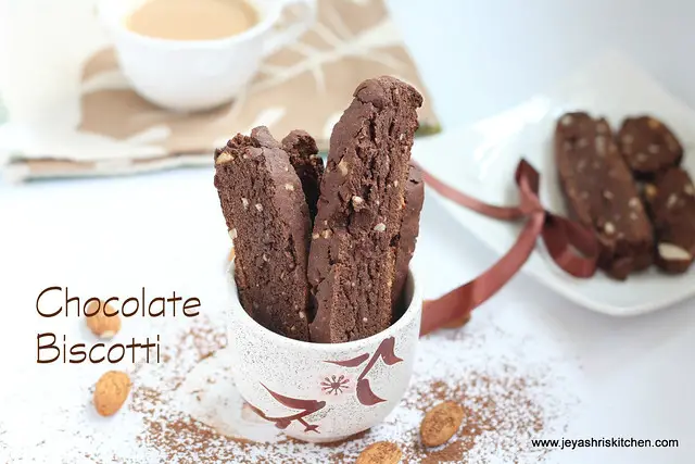 Chocolate biscotti 2