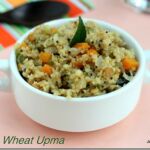 broken wheat upma