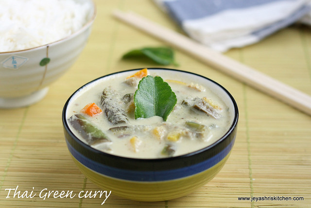 Thai green curry 2