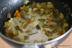 Thai green curry