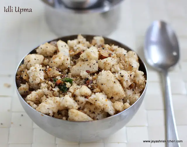 Idli upma 3