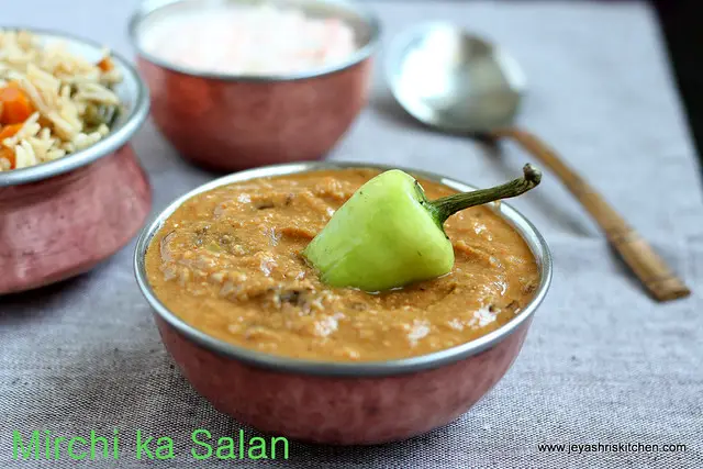 Mirchi ka salan 3