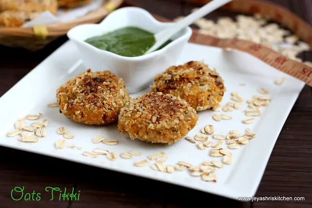 Oats tikki