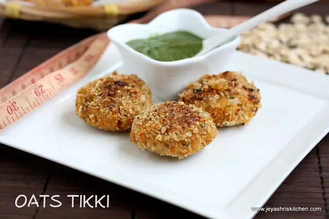 Oats tikki