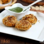 Oats moong dal tikki