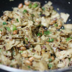Roti upma step
