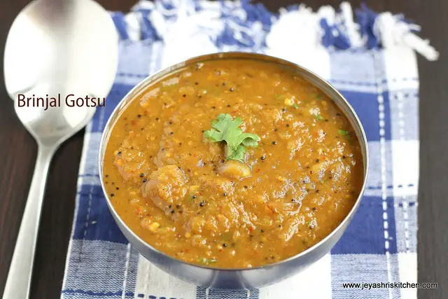 brinjal-gothsu