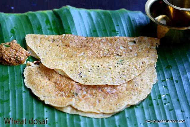 wheat-dosai Wheat dosai