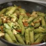 walnut pesto step
