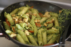 walnut pesto step