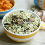 mushroom pulao