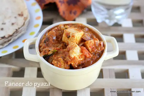 paneer do pyaza