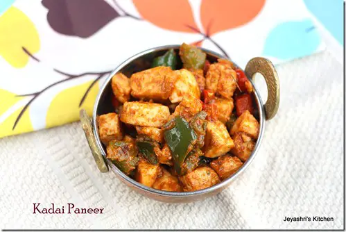 kadai paneer