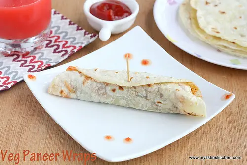 paneer wrap