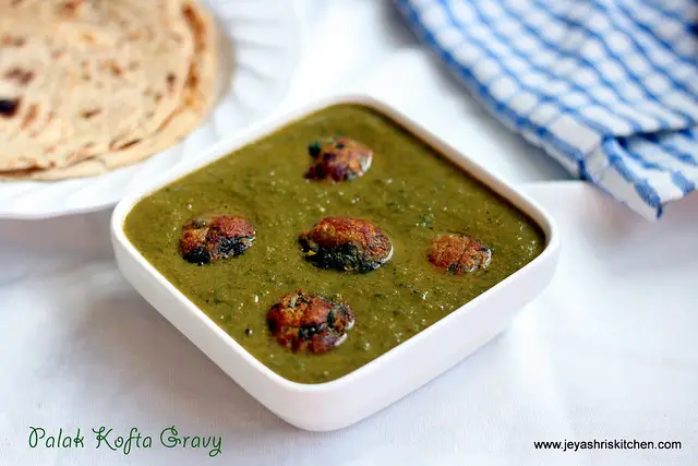 Palak -kofta -gravy 