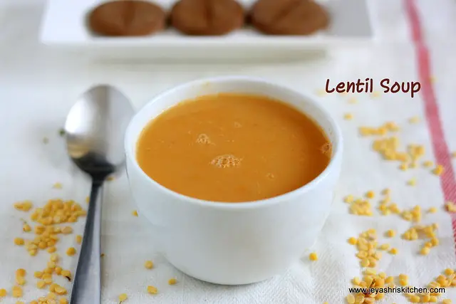 lentil soup