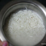 Soaked rice