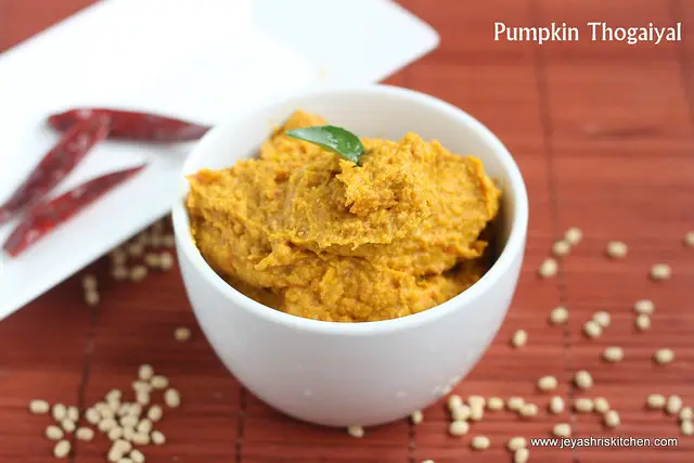 Pumpkin thogaiyal