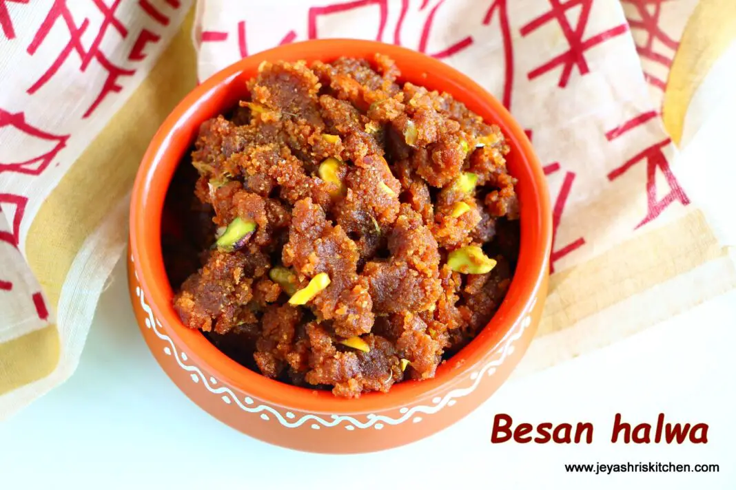 Besan ka halwa