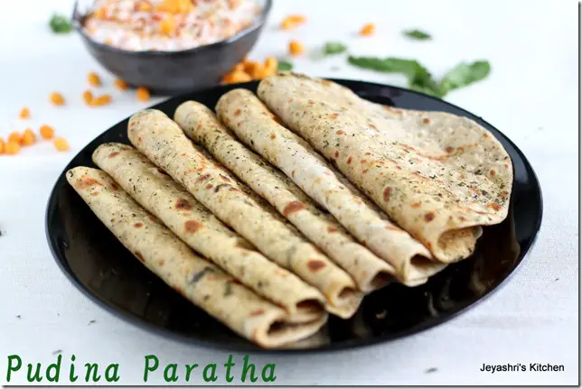 pudina paratha