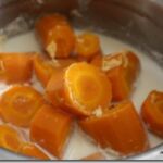 pressure cook carrots