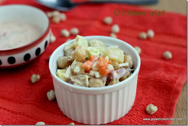 chick peas salad