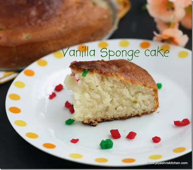 vanilla cake