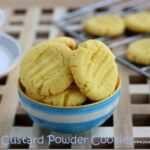 custard powder cookies