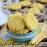 custard powder cookies