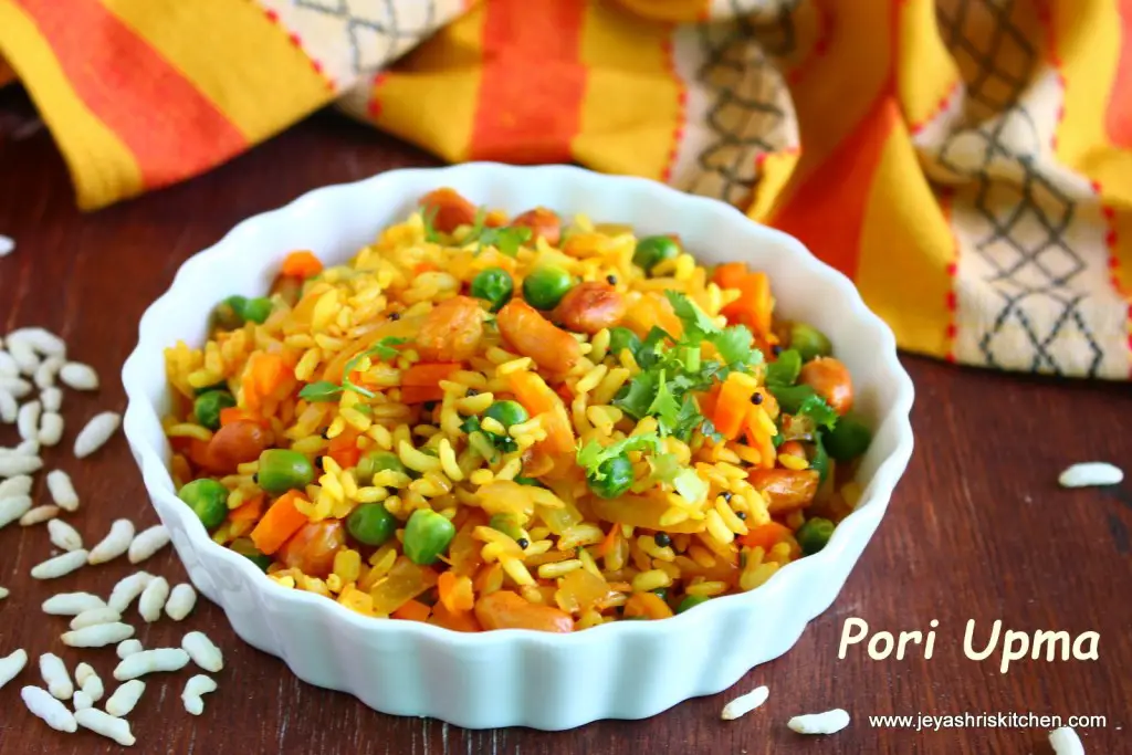 Pori upma recipe