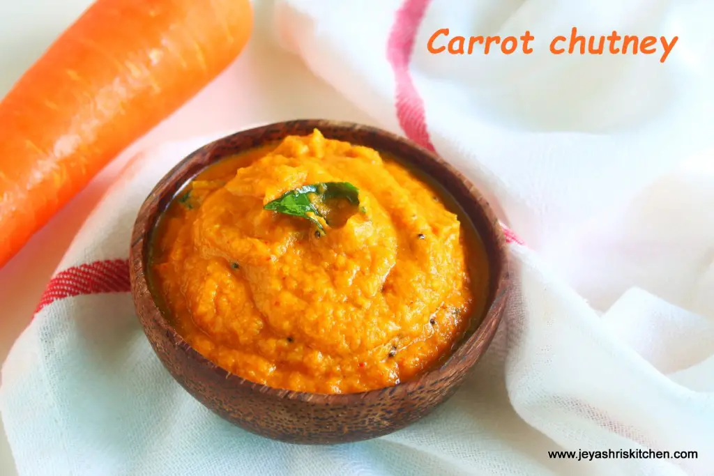 Carrot chutney