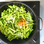 Cluster beans curry