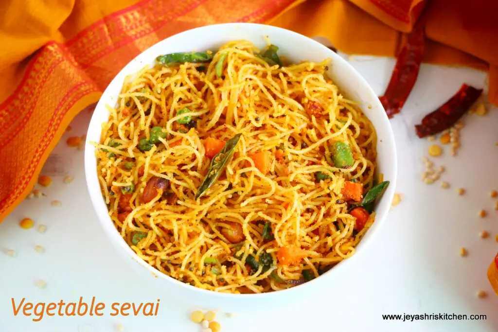 Vegetable sevai