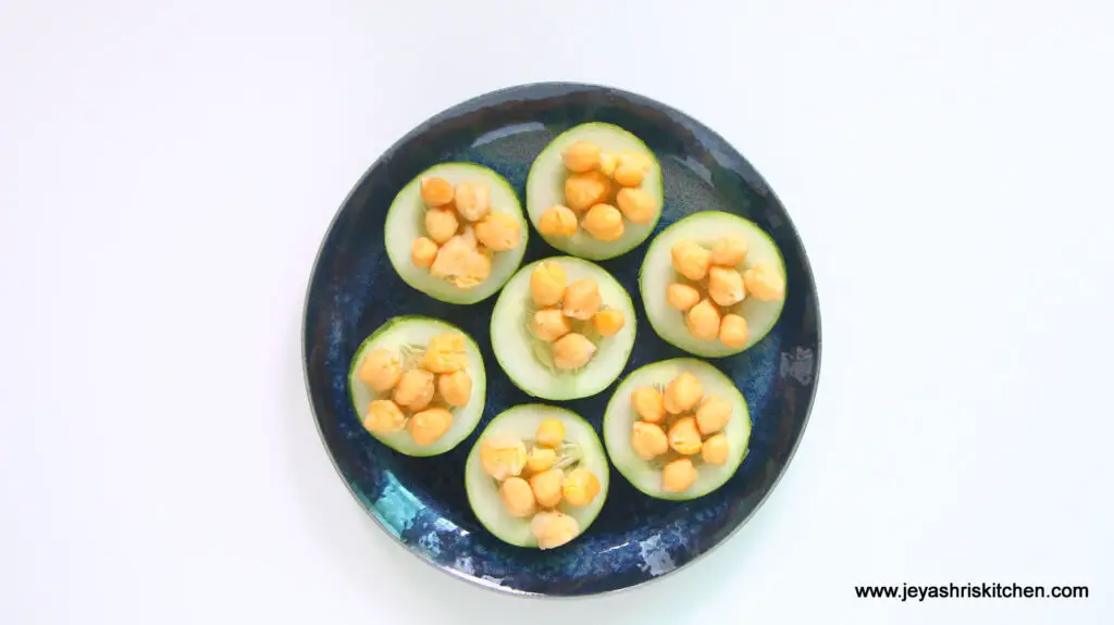 cucumber chaat