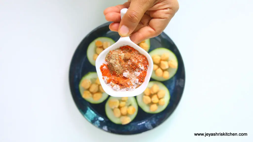 cucumber chaat