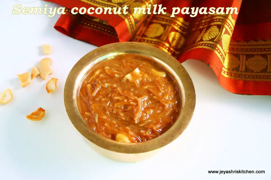 Semiya vella payasam