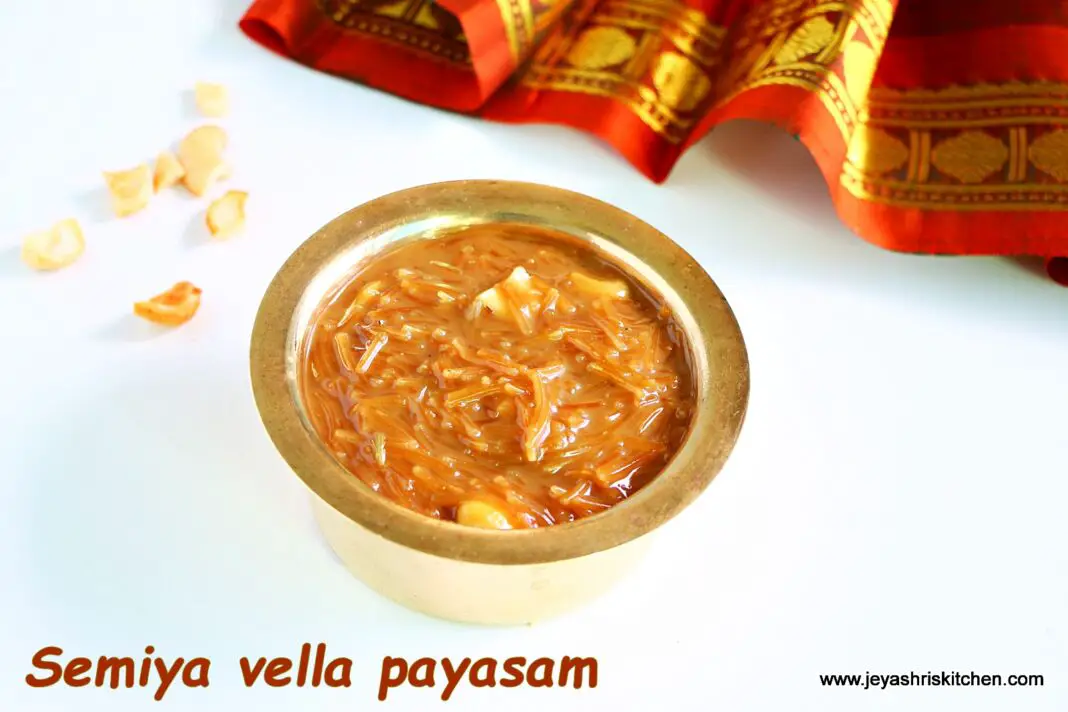 SEmiya payasam with coconut milk